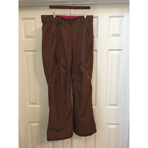 Brown Polar Edge Gold Series Ski Pants